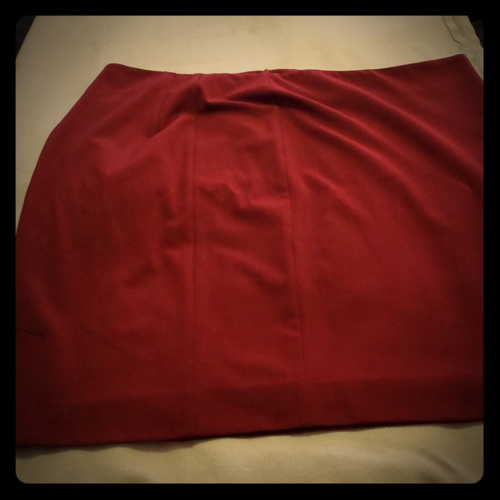 Nice burgundy skirt